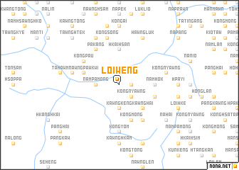 map of Loi-weng