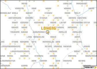 map of Loi-weng