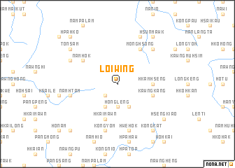 map of Loi-wing