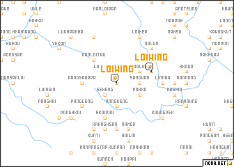 map of Loi-wing