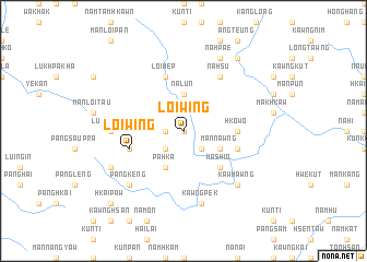 map of Loi-wing