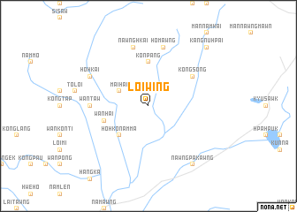 map of Loi-wing