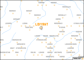 map of Loi-yawt