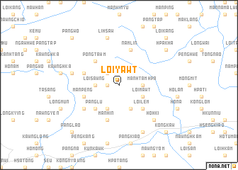 map of Loi-yawt