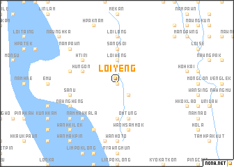 map of Loiyeng