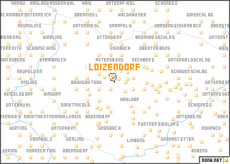 map of Loizendorf