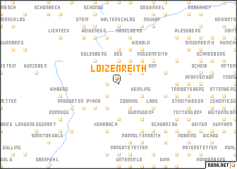 map of Loizenreith