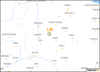 map of Loi