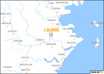 map of Lojang