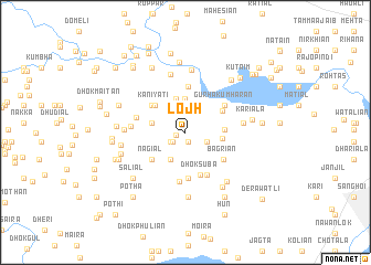 map of Lojh