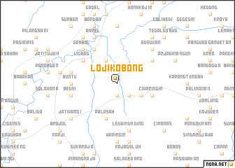 map of Lojikobong