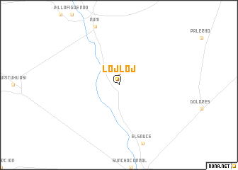 map of Lojloj