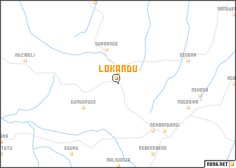 map of Lokandu