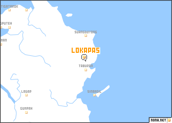 map of Lokapas