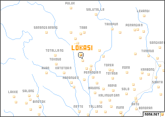 map of Lokasi