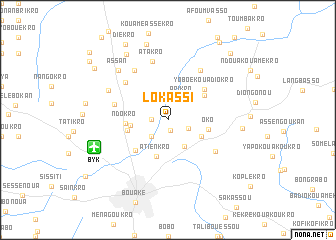 map of Lokassi