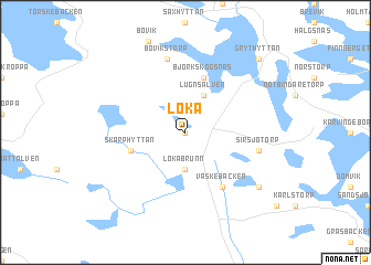 map of Loka