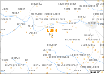 map of Loka