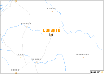 map of Lokbatu