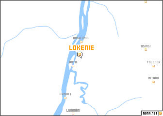 map of Lokenie