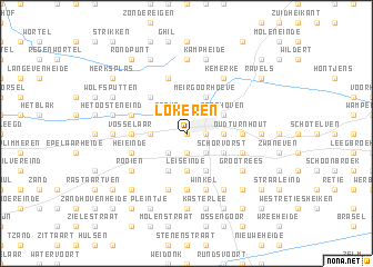 map of Lokeren