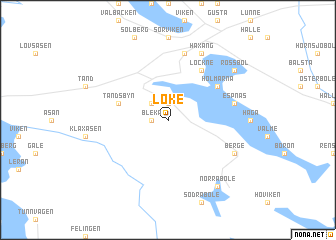 map of Loke