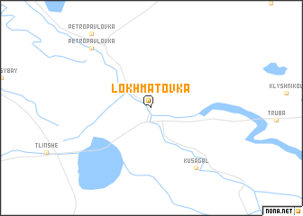 map of Lokhmatovka