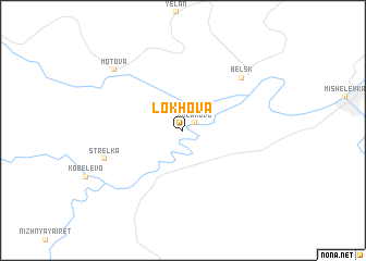 map of Lokhova