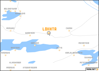 map of Lokhta