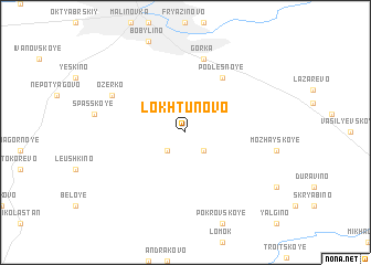 map of Lokhtunovo