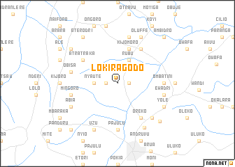 map of Lokiragodo