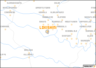 map of Lokishini