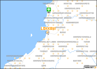 map of Lok Kawi