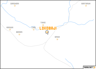 map of Lokobaji