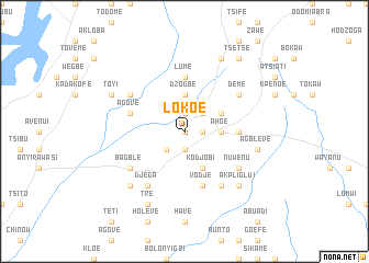 map of Lokoe