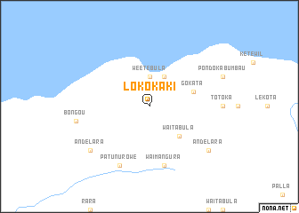 map of Lokokaki