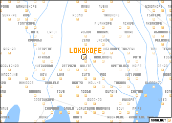 map of Lokokofe
