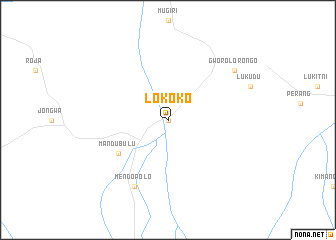 map of Lokoko