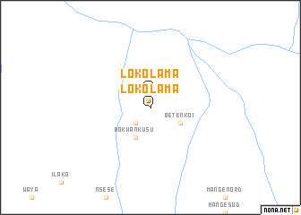 map of Lokolama