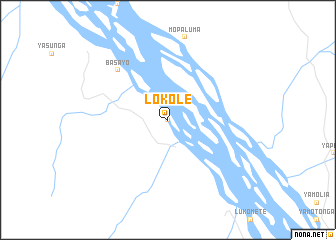 map of Lokole