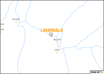 map of Lokondola