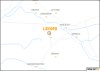 map of Lokopo