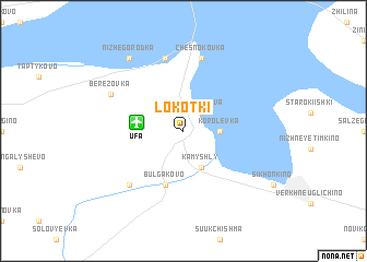 map of Lokotki