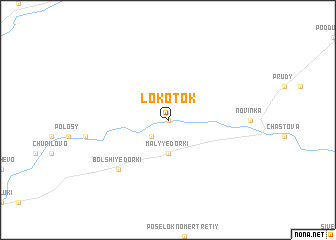map of Lokotok