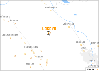 map of Lokoya