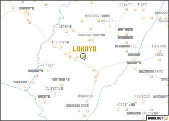 map of Lokoyo