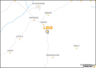 map of Loko