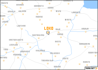 map of Loko