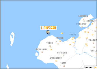 map of Loksapi