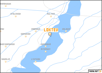 map of Loktev